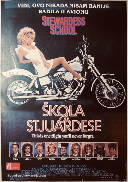 Stewardess School - Romanian Movie Poster