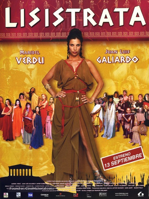 Lis&iacute;strata - Spanish Movie Poster