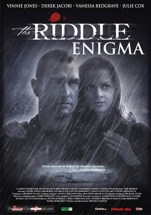 The Riddle - Romanian Movie Poster