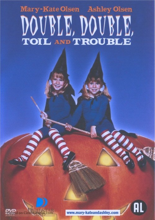 Double, Double, Toil and Trouble - Dutch DVD movie cover