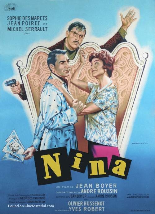 Nina - French Movie Poster