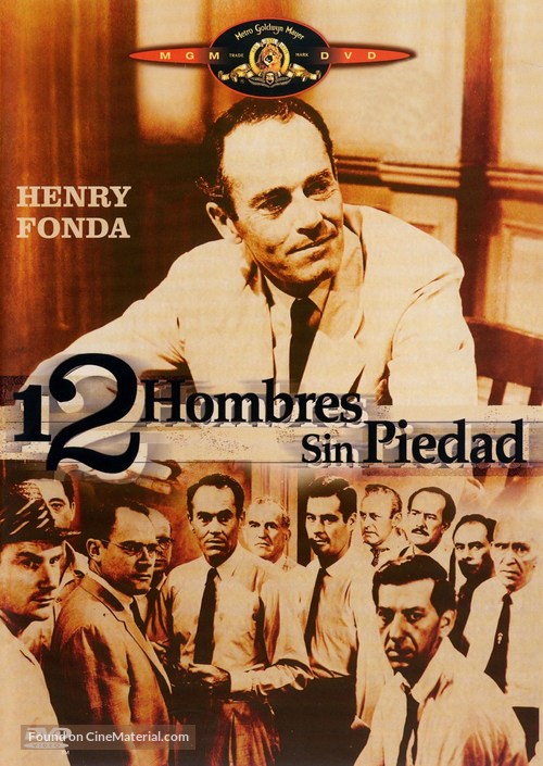 12 Angry Men - Spanish DVD movie cover