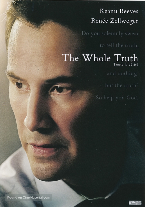 The Whole Truth - Canadian DVD movie cover