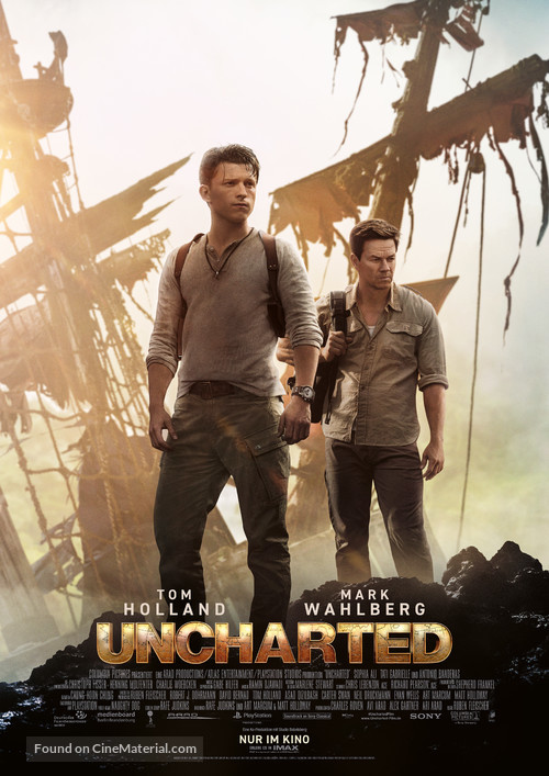 Uncharted - German Movie Poster