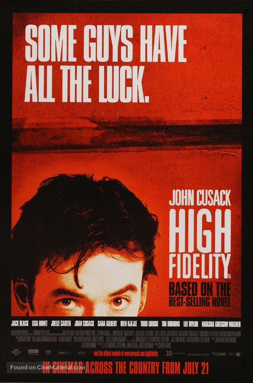 High Fidelity - British Movie Poster