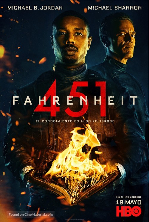 Fahrenheit 451 - Mexican Movie Poster