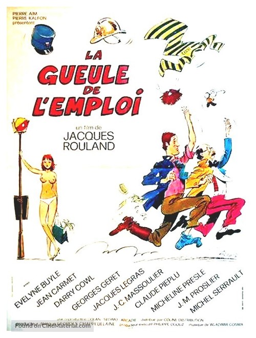 La gueule de l&#039;emploi - French Movie Poster