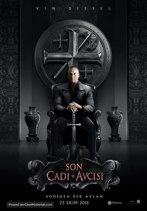 The Last Witch Hunter - Turkish Movie Poster