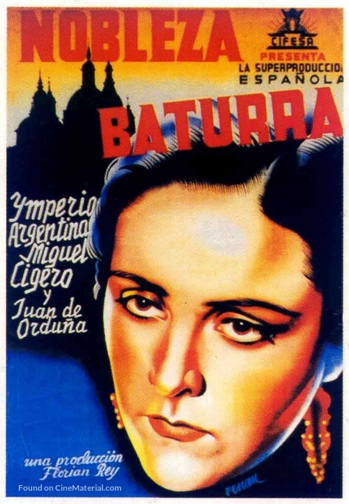 Nobleza baturra - Spanish Movie Poster