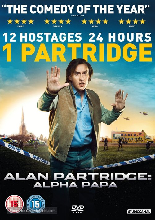 Alan Partridge: Alpha Papa - British DVD movie cover