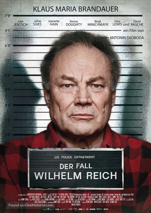 Der Fall Wilhelm Reich - German Movie Poster