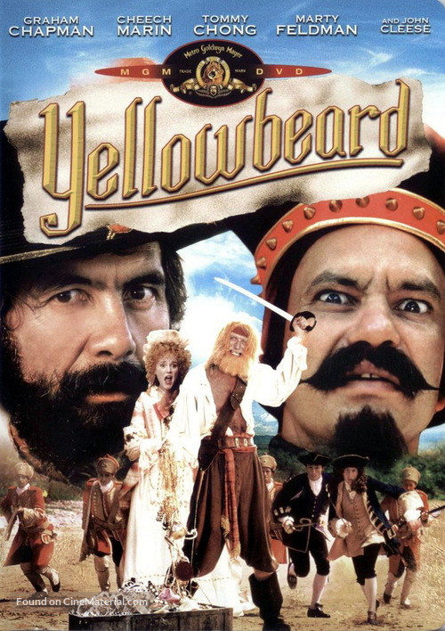Yellowbeard - DVD movie cover