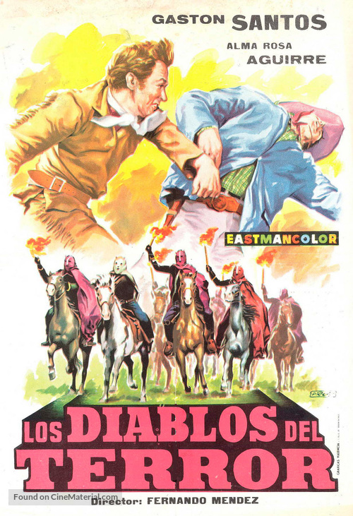 Los diablos del terror - Mexican Movie Poster