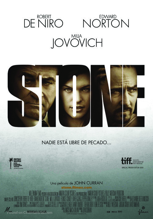 Stone - Spanish Movie Poster