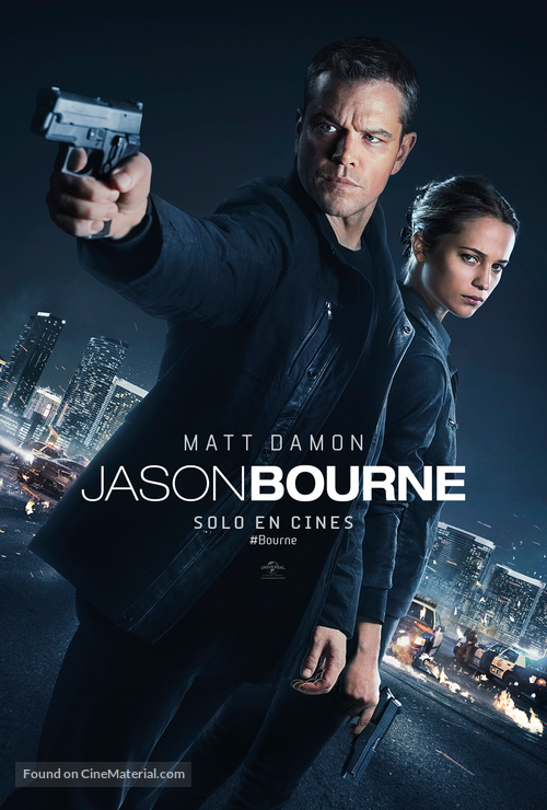 Jason Bourne - Argentinian Movie Poster