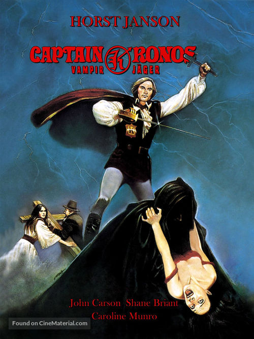 Captain Kronos - Vampire Hunter - German poster