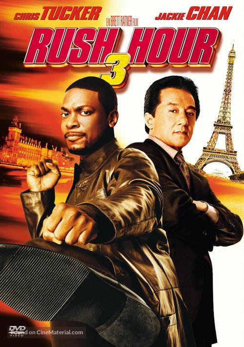 Rush Hour 3 - German DVD movie cover