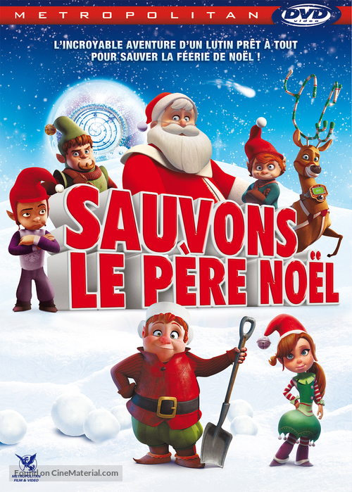 Saving Santa - French DVD movie cover