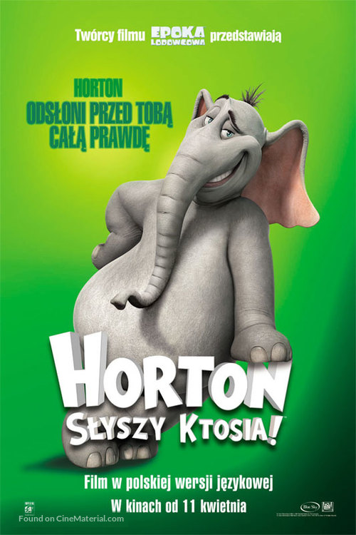 Horton Hears a Who! - Polish Movie Poster