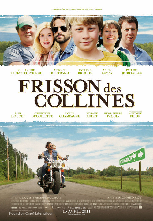 Frissons des collines - Canadian Movie Poster