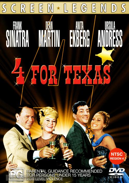 4 for Texas - Australian Movie Cover