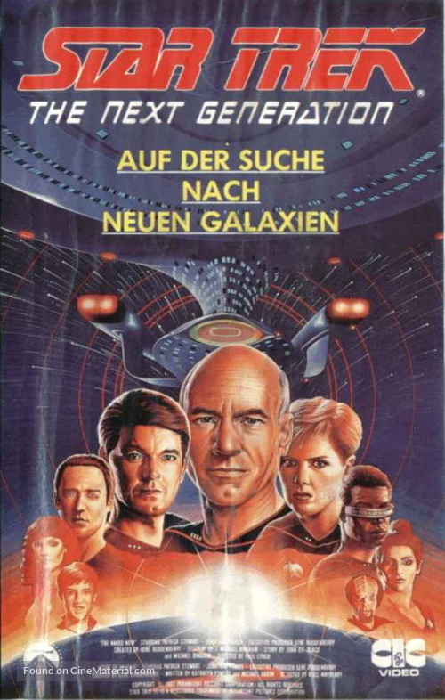 &quot;Star Trek: The Next Generation&quot; - German VHS movie cover