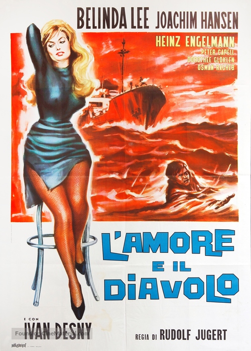 Der Satan lockt mit Liebe - Italian Movie Poster