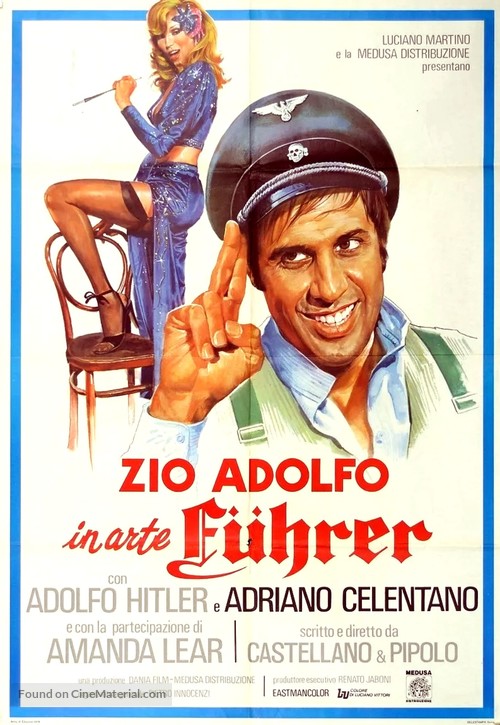 Zio Adolfo, in arte F&uuml;hrer - Italian Movie Poster