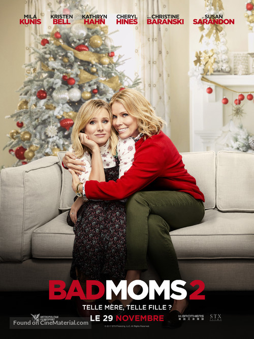 A Bad Moms Christmas - French Movie Poster
