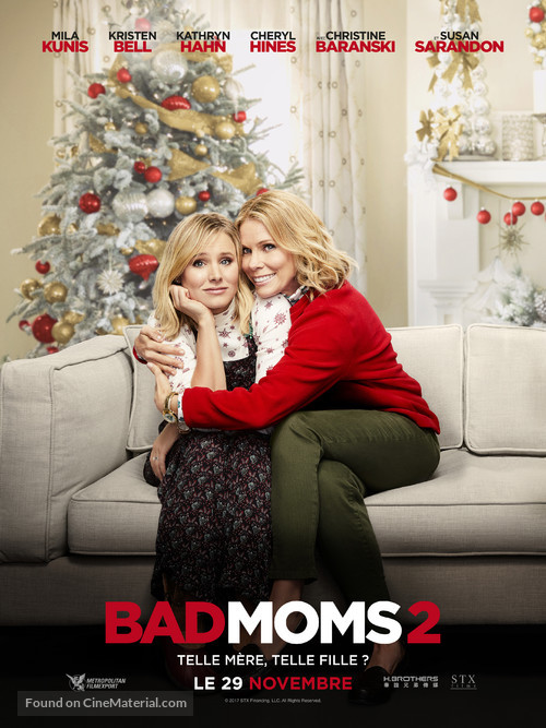 A Bad Moms Christmas - French Movie Poster