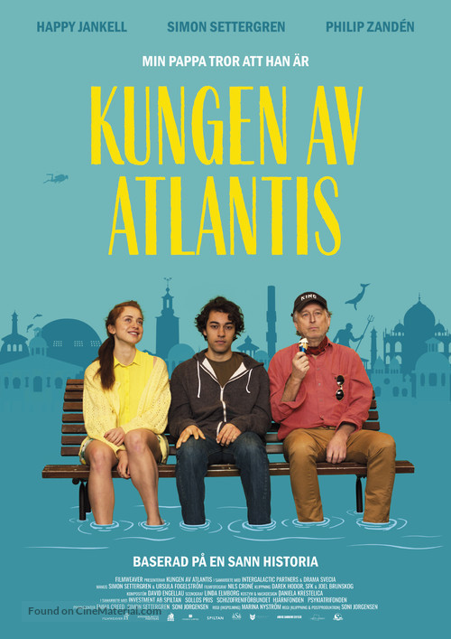 Kungen av Atlantis - Swedish Movie Poster