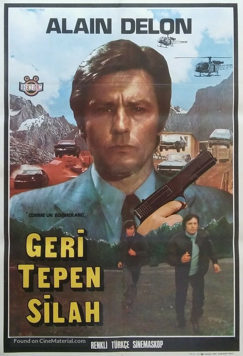 Comme un boomerang - Turkish Movie Poster