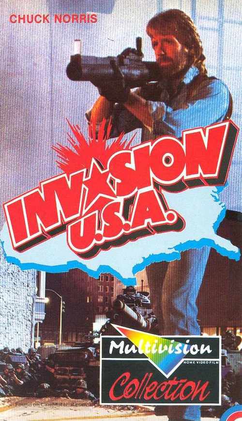 Invasion U.S.A. - Italian Movie Cover