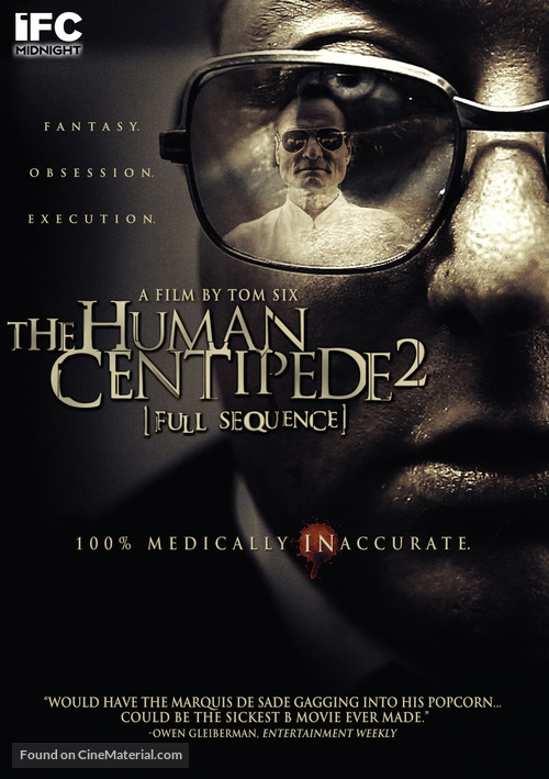 The Human Centipede II (Full Sequence) - DVD movie cover