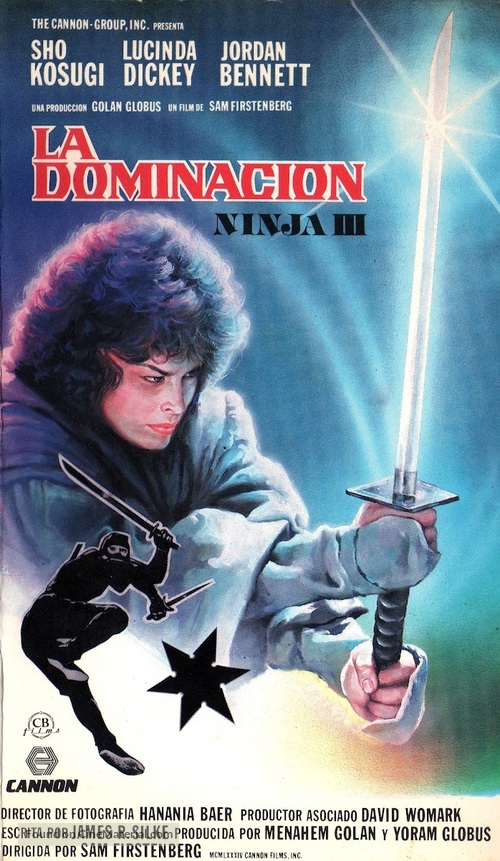 Ninja III: The Domination - Spanish VHS movie cover