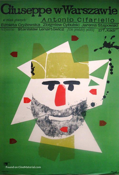 Giuseppe w Warszawie - Polish Movie Poster