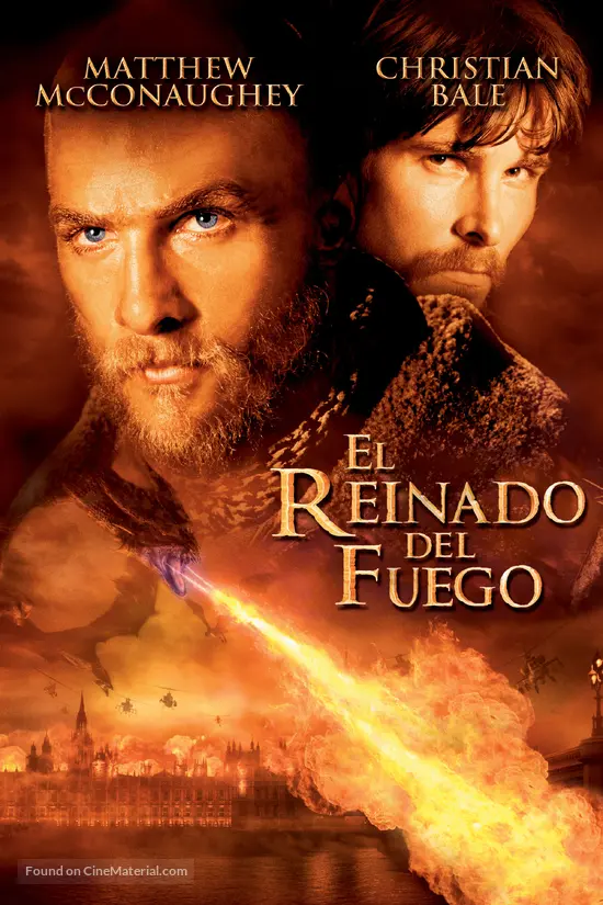 Reign of Fire - Mexican DVD movie cover