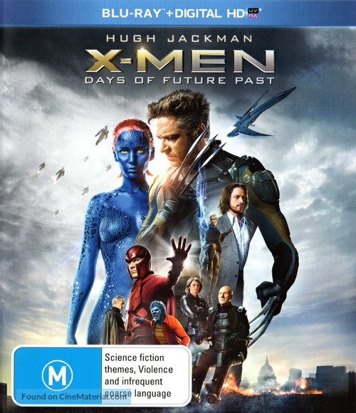 X-Men: Days of Future Past - Australian Movie Cover