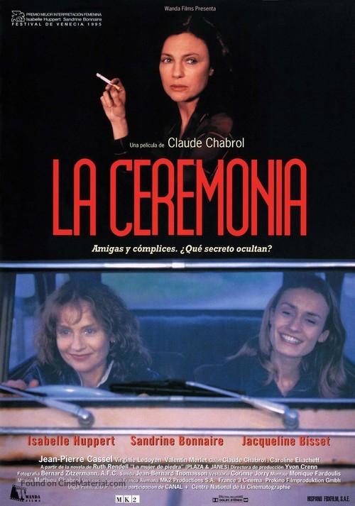 La c&eacute;r&eacute;monie - Spanish Movie Poster