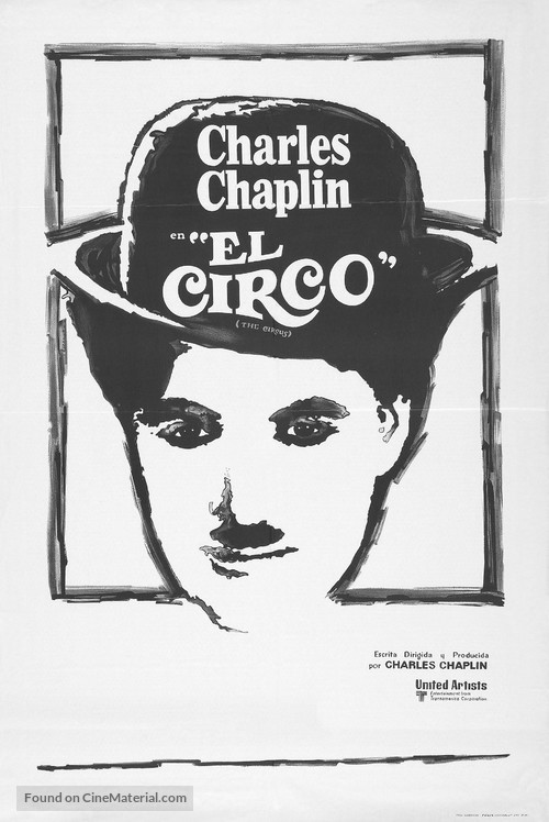 The Circus - Argentinian Re-release movie poster