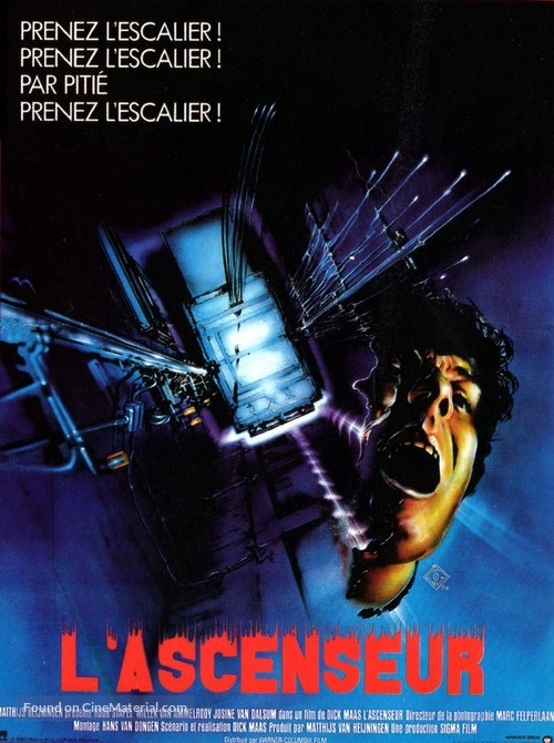 De lift - French Movie Poster