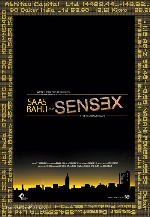 Saas bahu aur Sensex - Indian Movie Poster