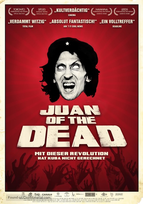 Juan de los Muertos - German Movie Poster