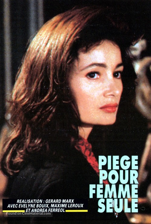 Pi&egrave;ge pour femme seule - French Movie Cover