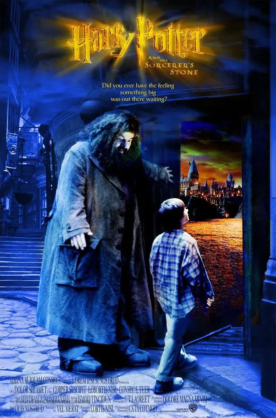 Harry Potter And The Philosopher s Stone 2001 Movie Poste harry-potter-and-the-philosopher-s-stone-2001-movie-poste