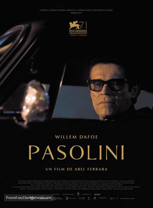 Pasolini - French Movie Poster