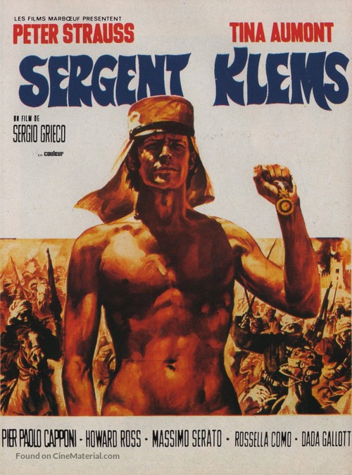 Il sergente Klems - French Movie Poster