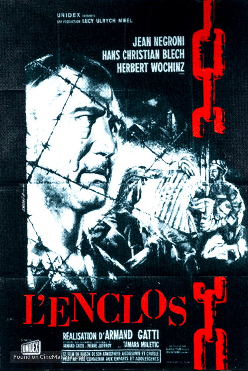 L&#039;enclos - French Movie Poster