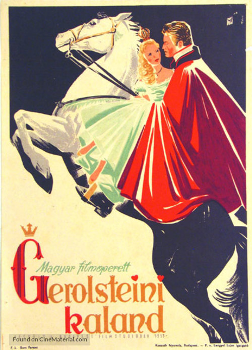 Gerolsteini kaland - Hungarian Movie Poster