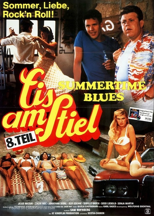 Summertime Blues: Lemon Popsicle VIII - German Movie Poster